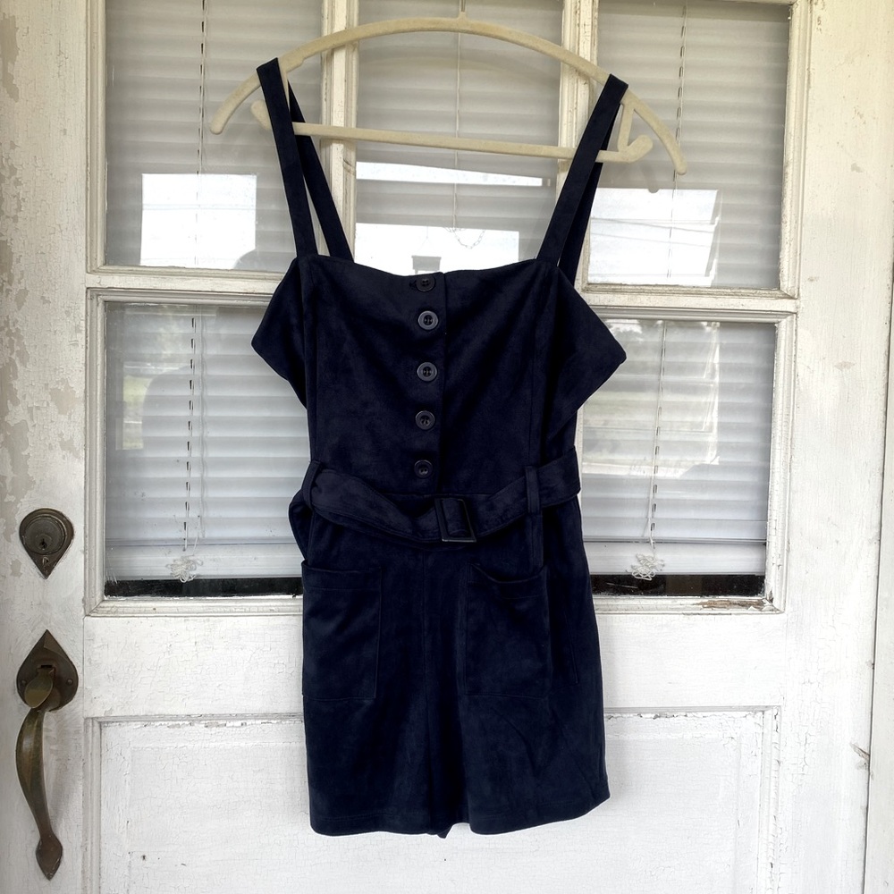 Navy blue romper cover
